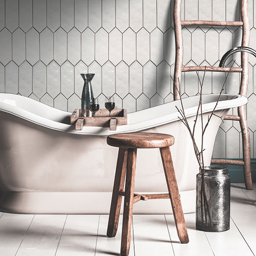 Large Picket Porselen Fayans